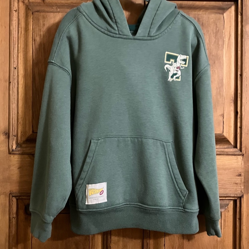 Boys Green Hoodie